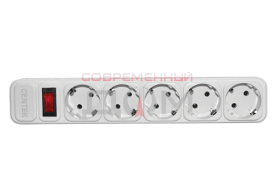 Сетевой фильтр Centek CT-8900-5-4,5 White